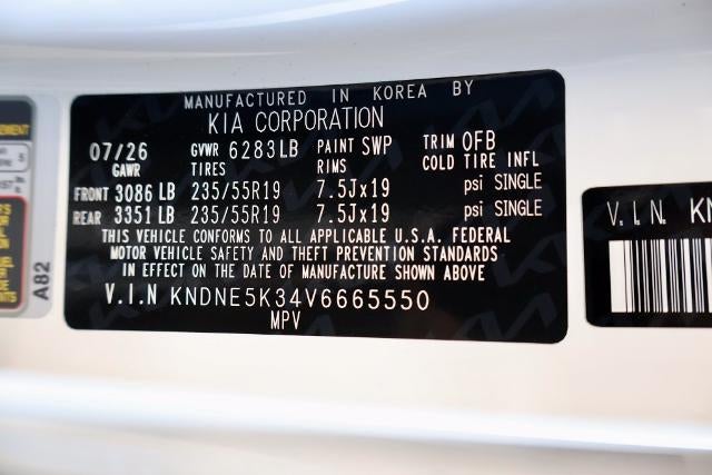 2027 Kia Carnival SX