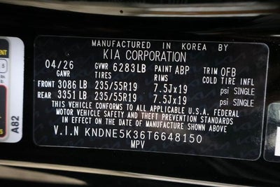 2026 Kia Carnival SX Prestige