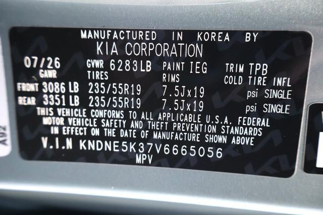 2027 Kia Carnival SX