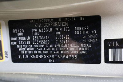 2026 Kia Carnival SX Prestige