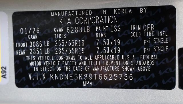 2026 Kia Carnival SX