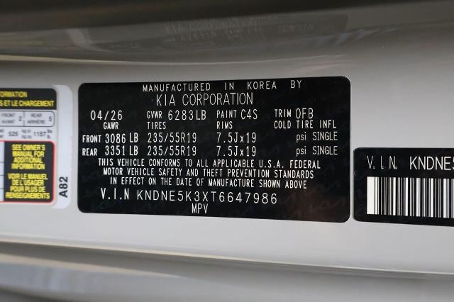 2026 Kia Carnival SX Prestige