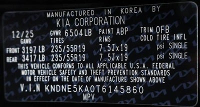 2026 Kia Carnival Hybrid SX