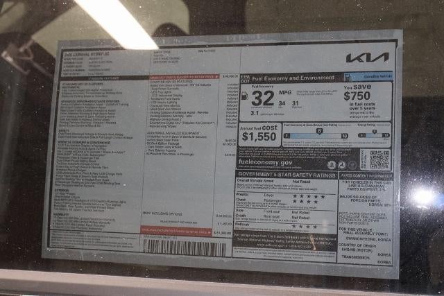 2026 Kia Carnival Hybrid SX