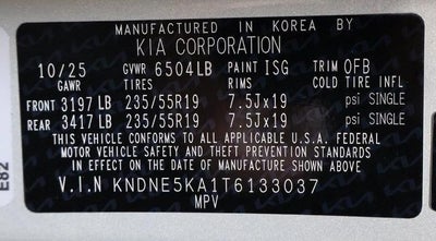 2026 Kia Carnival Hybrid SX Prestige