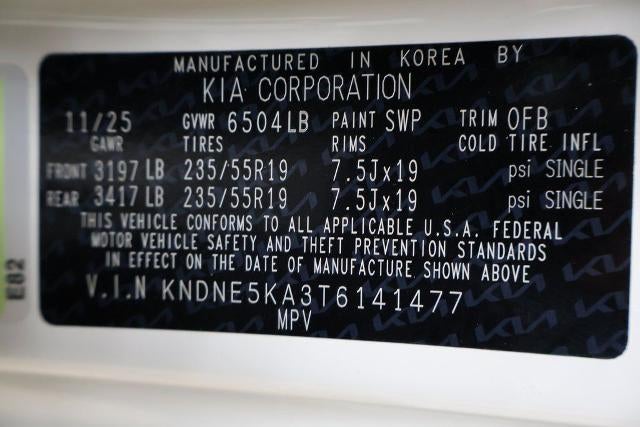 2026 Kia Carnival Hybrid SX Prestige