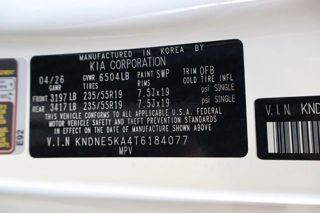 2026 Kia Carnival Hybrid SX Prestige