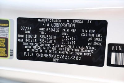 2027 Kia Carnival Hybrid SX
