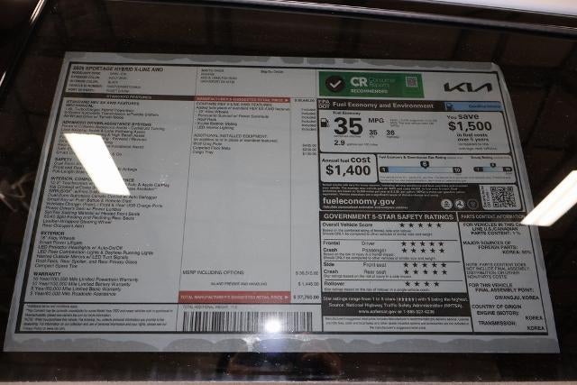 2026 Kia Sportage Hybrid X-Line