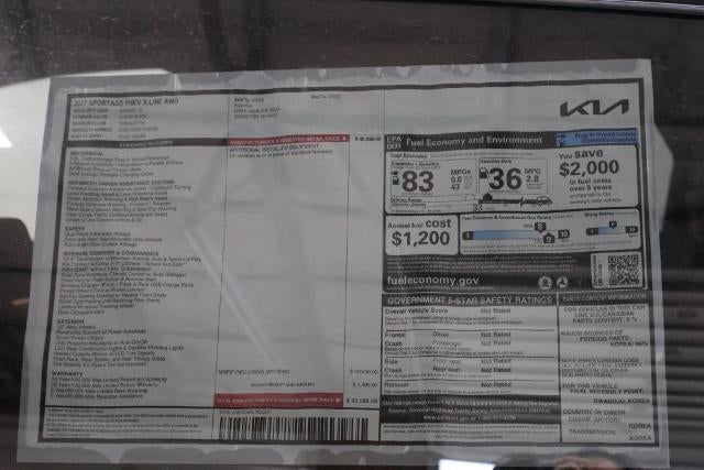 2027 Kia Sportage Plug-In Hybrid X-Line