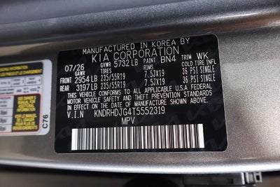 2026 Kia Sorento Hybrid EX