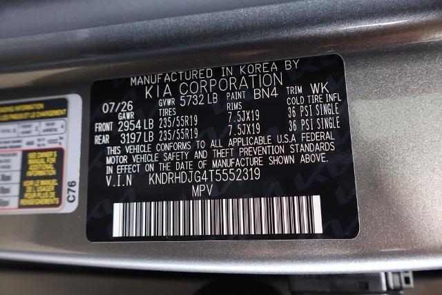 2026 Kia Sorento Hybrid EX