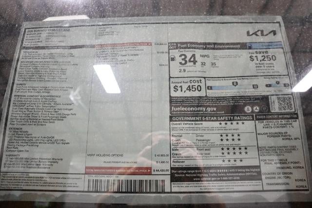 2026 Kia Sorento Hybrid EX