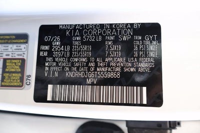 2026 Kia Sorento Hybrid EX