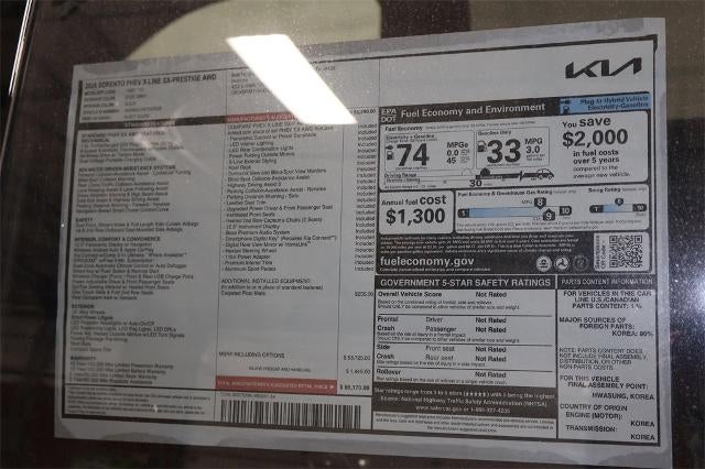2026 Kia Sorento Plug-In Hybrid X-Line SX Prestige