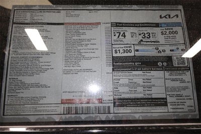 2026 Kia Sorento Plug-In Hybrid X-Line SX Prestige