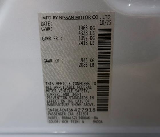 2025 Nissan Altima SR