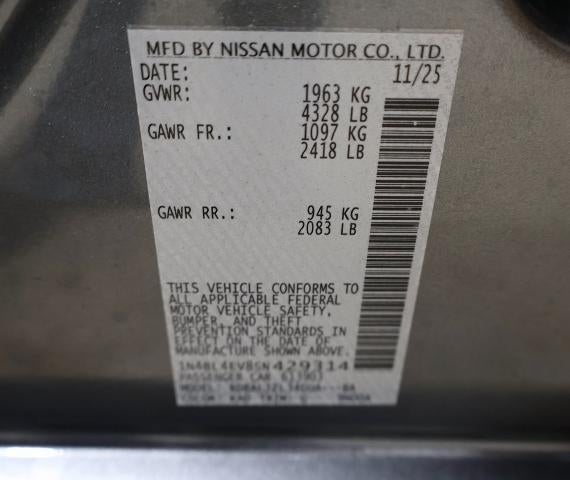 2025 Nissan Altima SL