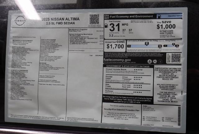 2025 Nissan Altima SL