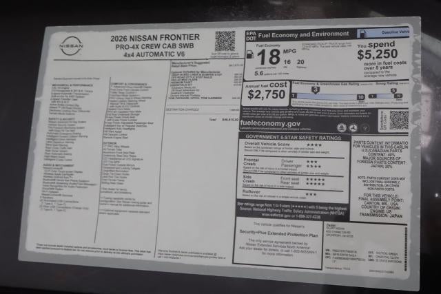 2026 Nissan Frontier PRO-4X