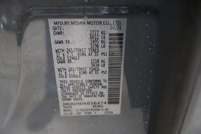2026 Nissan Frontier PRO-4X