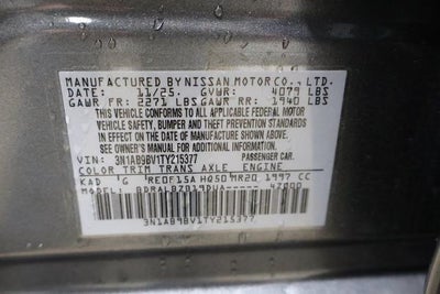 2026 Nissan Sentra S