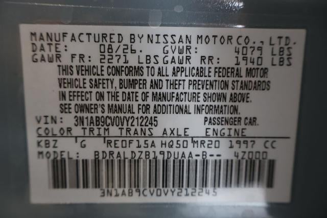 2027 Nissan Sentra SV