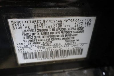 2026 Nissan Sentra SV