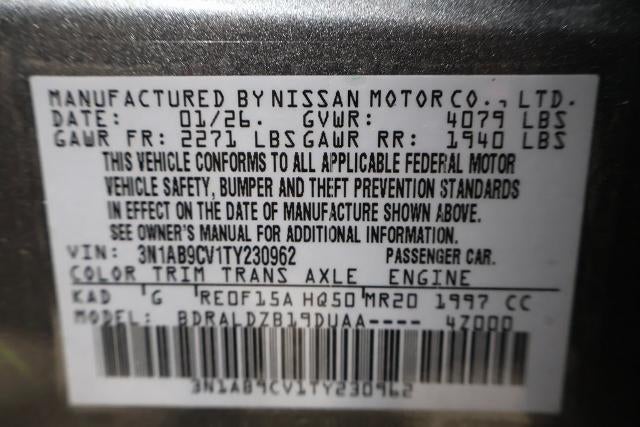 2026 Nissan Sentra SV