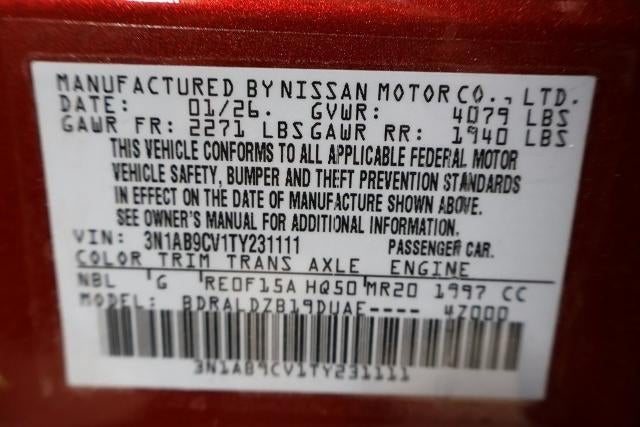 2026 Nissan Sentra SV