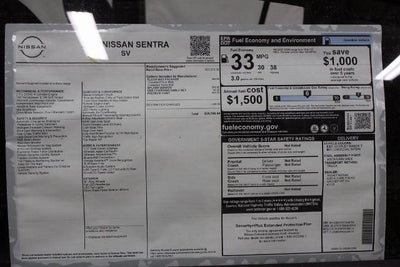 2026 Nissan Sentra SV