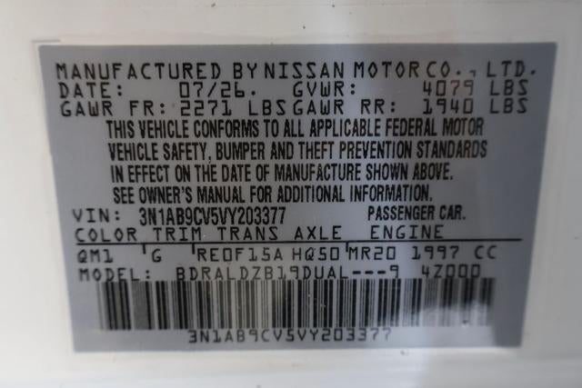 2027 Nissan Sentra SV