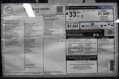 2026 Nissan Sentra SV