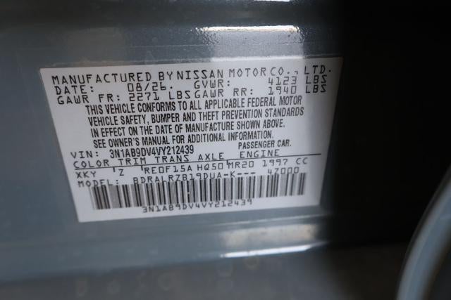 2027 Nissan Sentra SR
