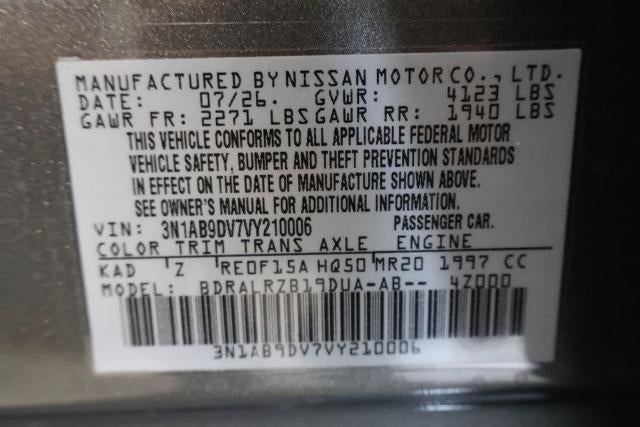 2027 Nissan Sentra SR