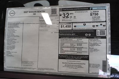 2027 Nissan Sentra SR