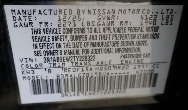 2026 Nissan Sentra SL