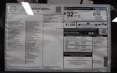 2026 Nissan Sentra SL