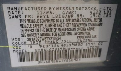 2026 Nissan Sentra SL