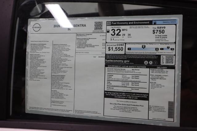2026 Nissan Sentra SL
