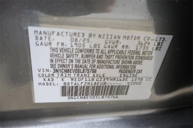 2025 Nissan Versa SV