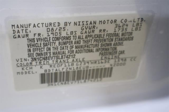 2025 Nissan Versa SV