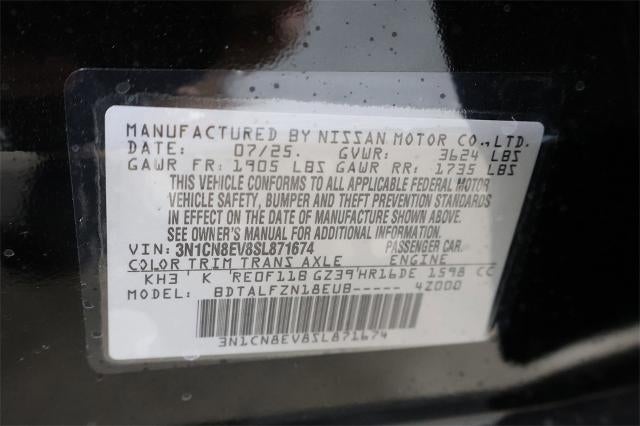 2025 Nissan Versa SV