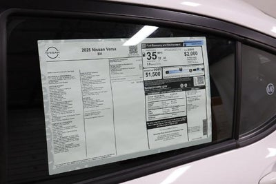 2025 Nissan Versa SV