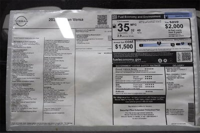 2025 Nissan Versa SR