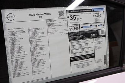 2025 Nissan Versa SR