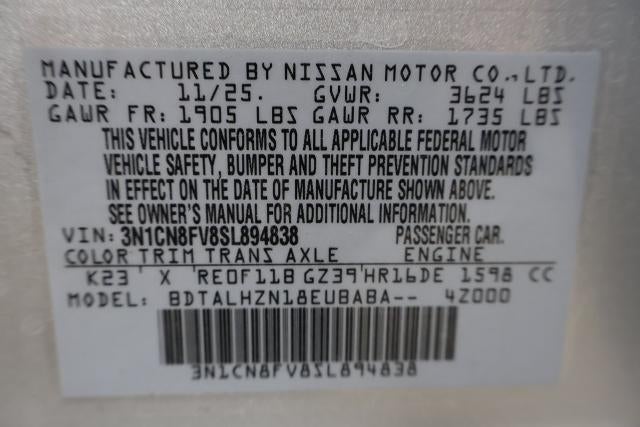 2025 Nissan Versa SR