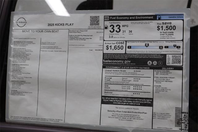 2025 Nissan Kicks Play S