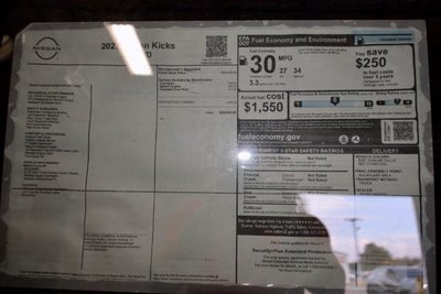 2027 Nissan Kicks SV