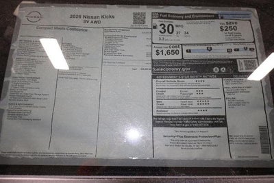 2026 Nissan Kicks SV